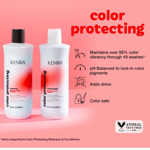 💦 Kenra Color Protecting Shampoo and Conditioner Mini Duo Set - Picture 3 of 6